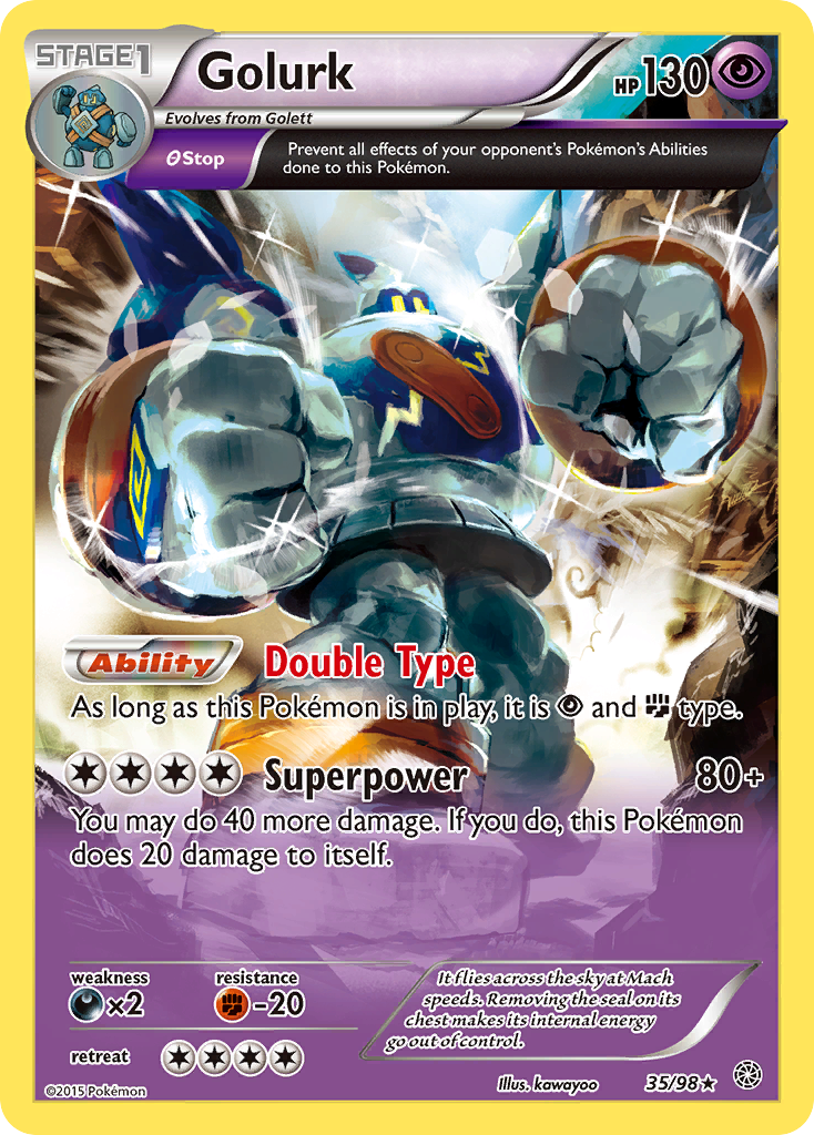 Golurk (35/98) [XY: Ancient Origins] | Amazing Games TCG