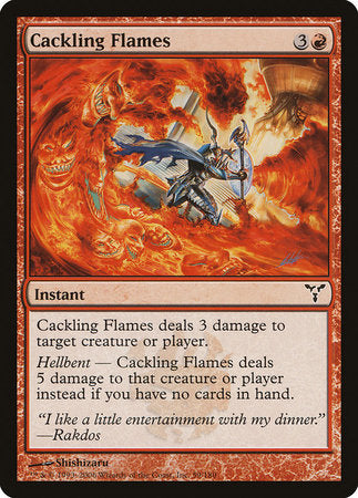 Cackling Flames [Dissension] | Amazing Games TCG