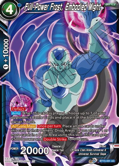 Full-Power Frost, Embodied Might [BT15-051] | Amazing Games TCG