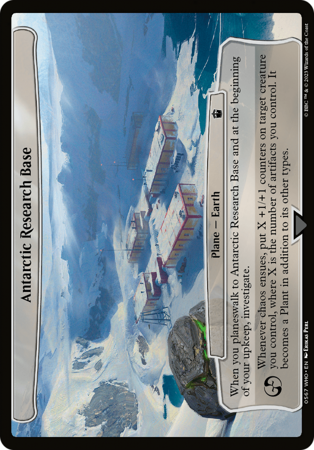 Antarctic Research Base [Planechase] | Amazing Games TCG