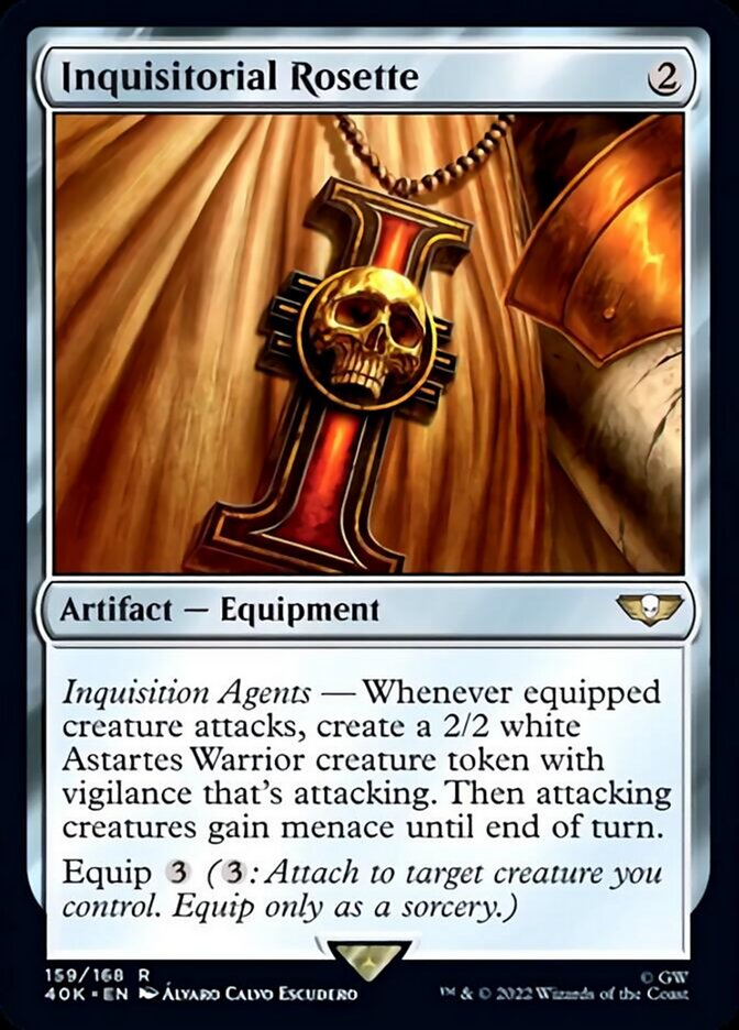 Inquisitorial Rosette [Universes Beyond: Warhammer 40,000] | Amazing Games TCG