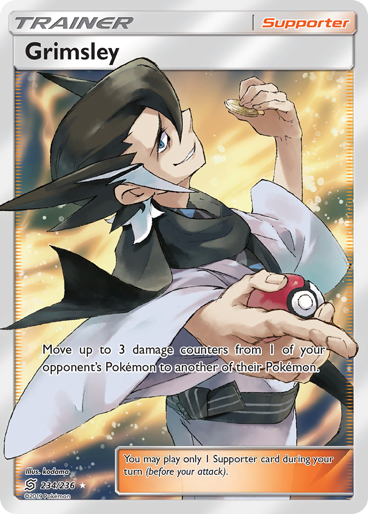 Grimsley (234/236) [Sun & Moon: Unified Minds] | Amazing Games TCG