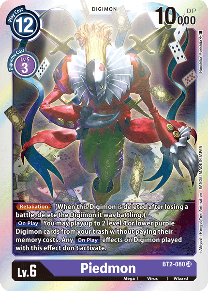 Piedmon [BT2-080] [Release Special Booster Ver.1.0] | Amazing Games TCG