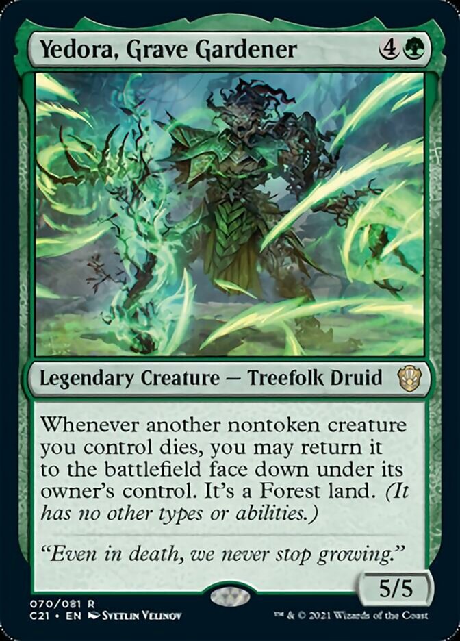 Yedora, Grave Gardener [Commander 2021] | Amazing Games TCG