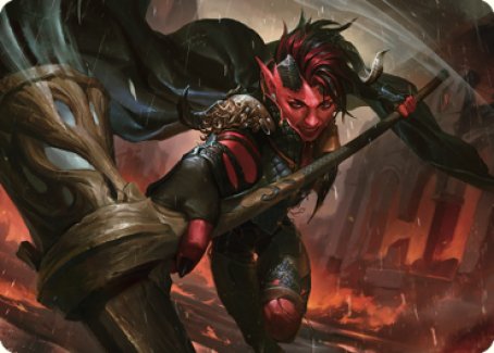 Karlach, Fury of Avernus Art Card (34) [Commander Legends: Battle for Baldur's Gate Art Series] | Amazing Games TCG