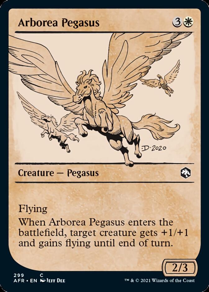 Arborea Pegasus (Showcase) [Dungeons & Dragons: Adventures in the Forgotten Realms] | Amazing Games TCG