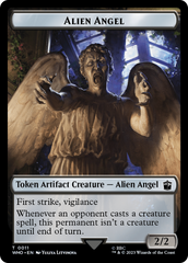 Copy // Alien Angel Double-Sided Token [Doctor Who Tokens] | Amazing Games TCG