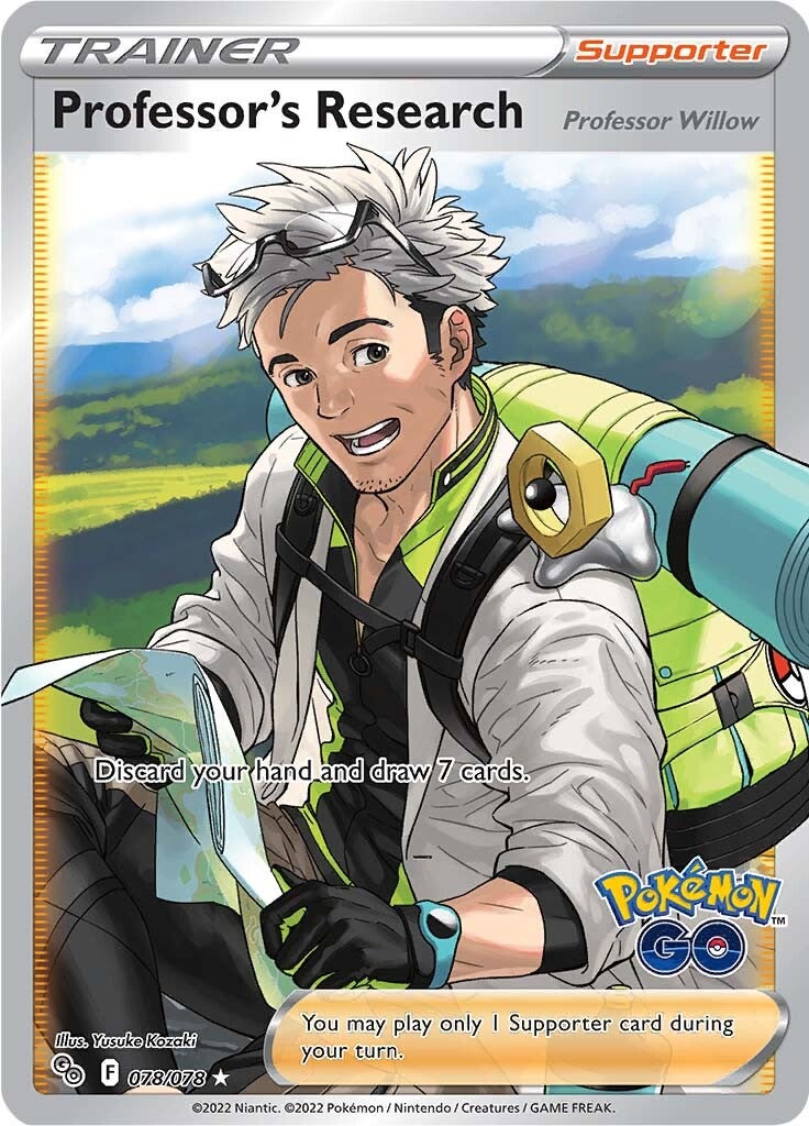 Professor's Research (078/078) [Pokémon GO] | Amazing Games TCG