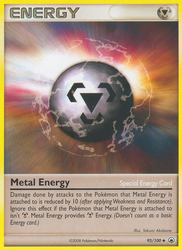 Metal Energy (95/100) [Diamond & Pearl: Majestic Dawn] | Amazing Games TCG