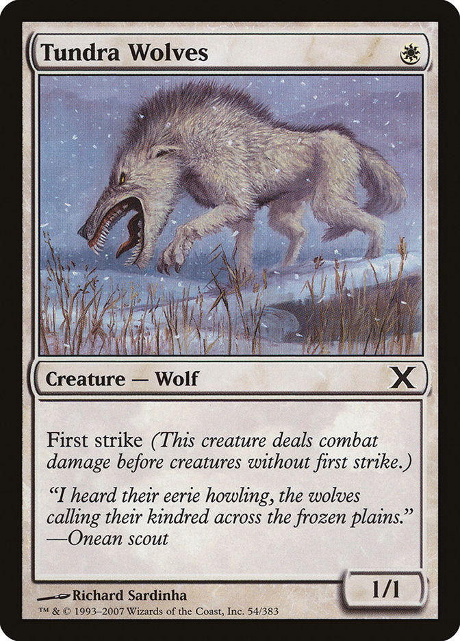 Tundra Wolves [Tenth Edition] | Amazing Games TCG