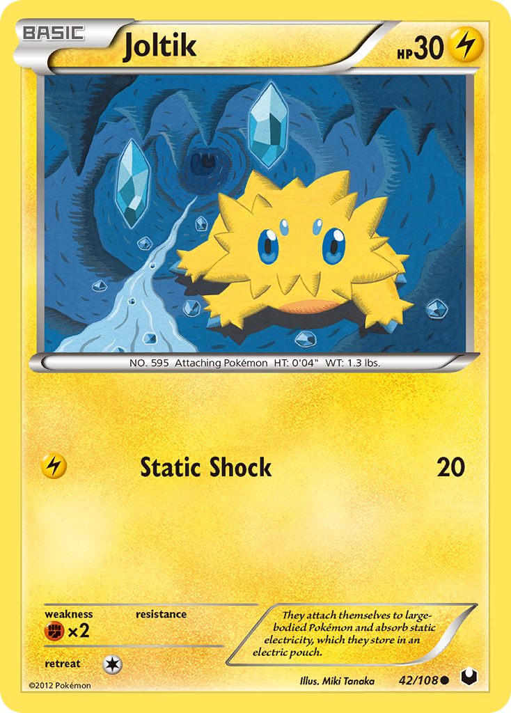 Joltik (42/108) [Black & White: Dark Explorers] | Amazing Games TCG