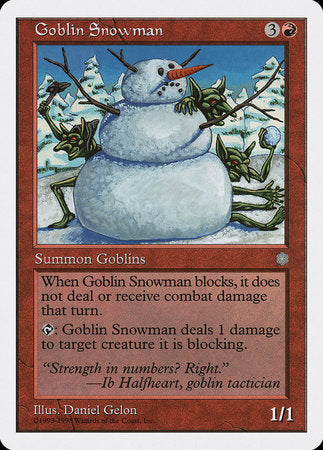 Goblin Snowman [Anthologies] | Amazing Games TCG