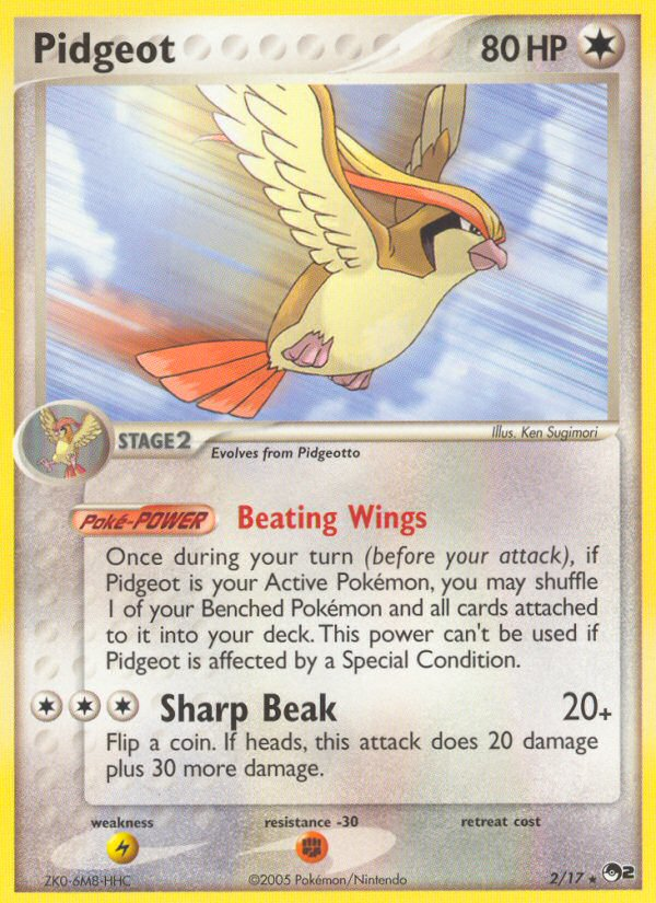 Pidgeot (2/17) [POP Series 2] | Amazing Games TCG