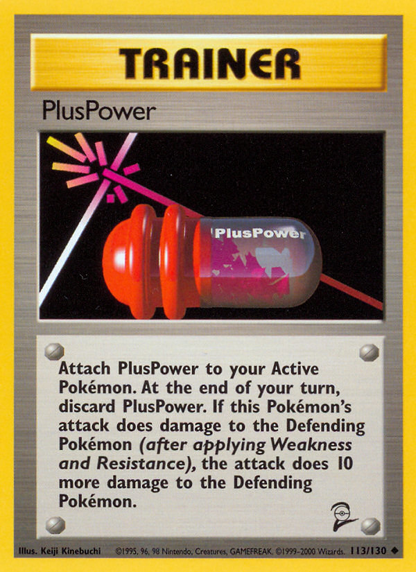 PlusPower (113/130) [Base Set 2] | Amazing Games TCG