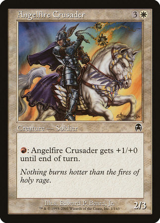 Angelfire Crusader [Apocalypse] | Amazing Games TCG
