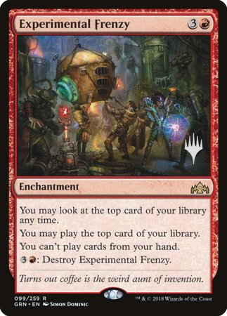 Experimental Frenzy [Guilds of Ravnica Promos] | Amazing Games TCG