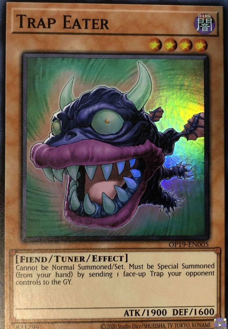 Trap Eater [OP19-EN005] Super Rare | Amazing Games TCG