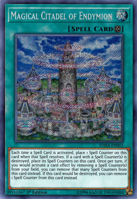 Magical Citadel of Endymion [DASA-EN055] Secret Rare | Amazing Games TCG