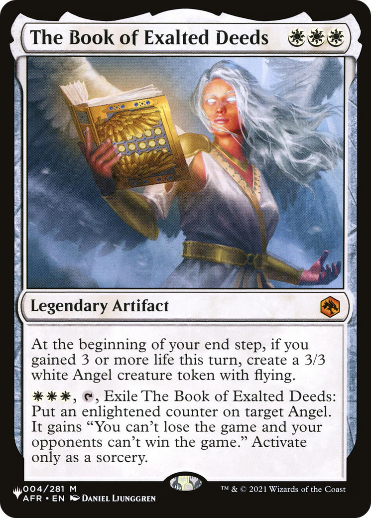 The Book of Exalted Deeds [Secret Lair: Angels] | Amazing Games TCG