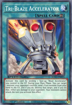 Tri-Blaze Accelerator [SGX1-ENH15] Common | Amazing Games TCG