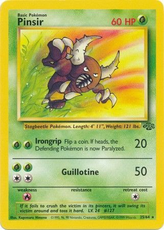 Pinsir (25/64) [Jungle Unlimited] | Amazing Games TCG