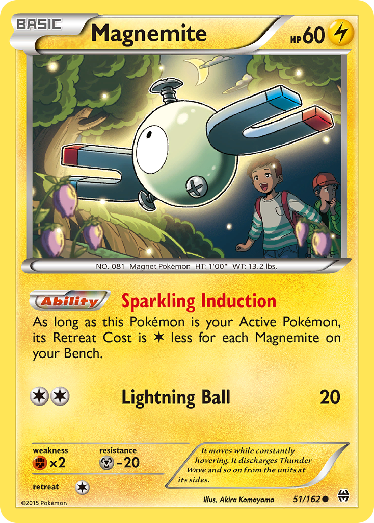 Magnemite (51/162) [XY: BREAKthrough] | Amazing Games TCG