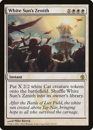 White Sun's Zenith [Mirrodin Besieged] | Amazing Games TCG