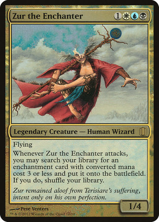 Zur the Enchanter (Commander's Arsenal) [Commander's Arsenal Oversized] | Amazing Games TCG