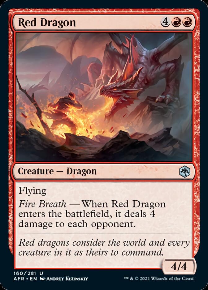 Red Dragon [Dungeons & Dragons: Adventures in the Forgotten Realms] | Amazing Games TCG