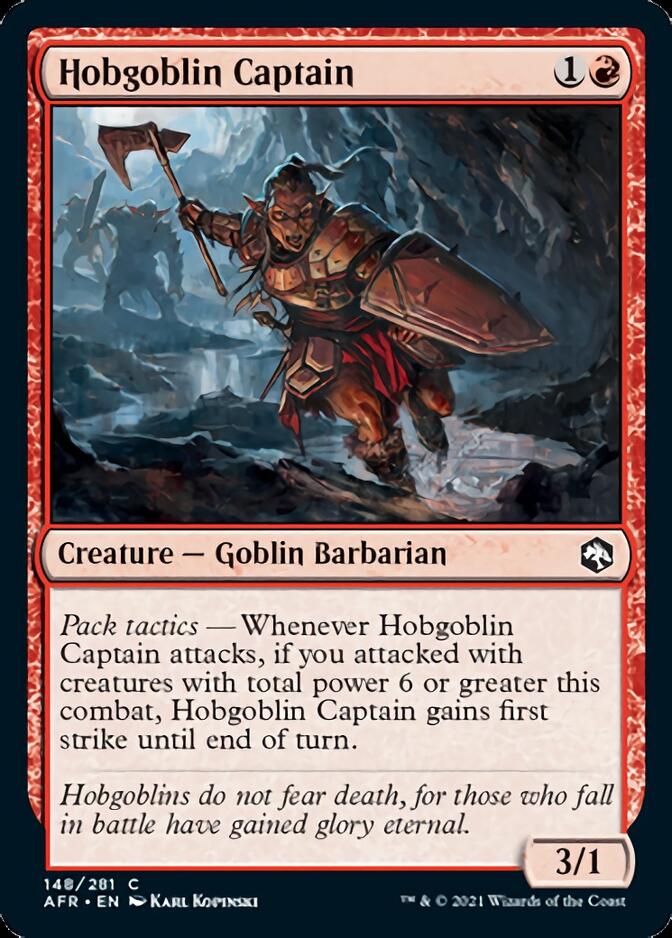 Hobgoblin Captain [Dungeons & Dragons: Adventures in the Forgotten Realms] | Amazing Games TCG