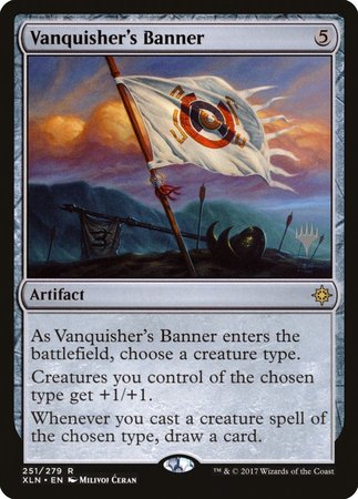 Vanquisher's Banner [Ixalan Promos] | Amazing Games TCG