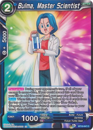 Bulma, Master Scientist (BT10-047) [Rise of the Unison Warrior 2nd Edition] | Amazing Games TCG