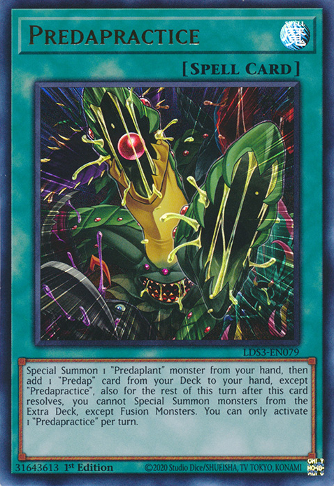 Predapractice [LDS3-EN079] Ultra Rare | Amazing Games TCG