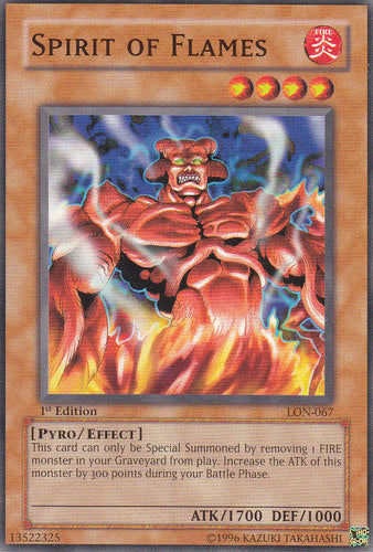 Spirit of Flames [LON-067] Common | Amazing Games TCG