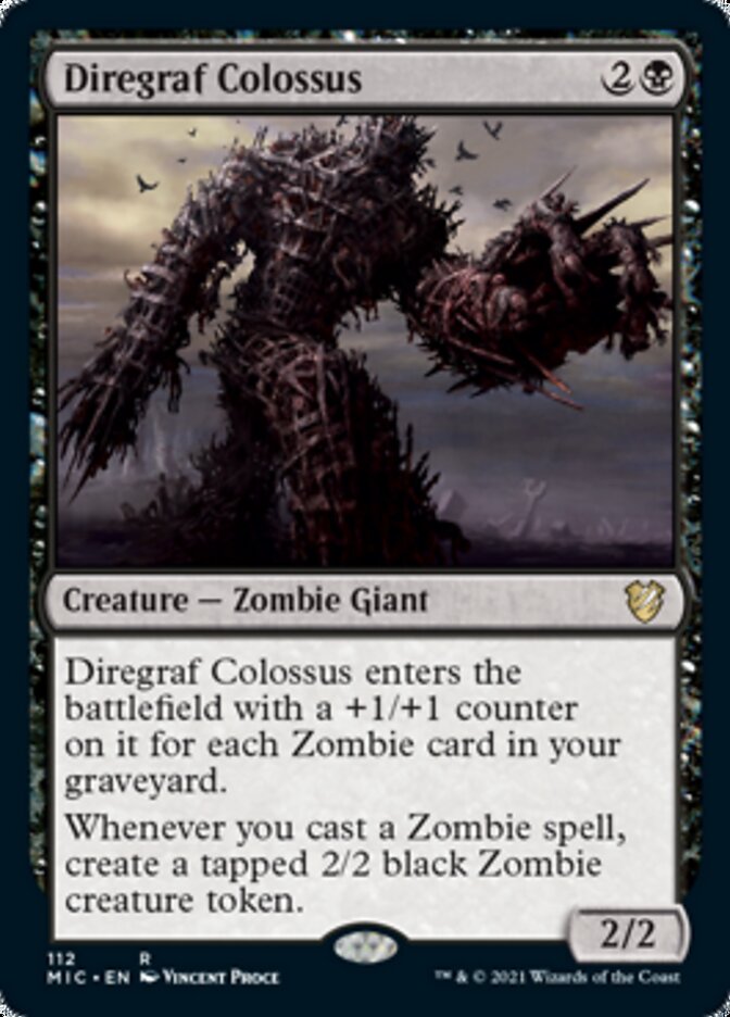 Diregraf Colossus [Innistrad: Midnight Hunt Commander] | Amazing Games TCG