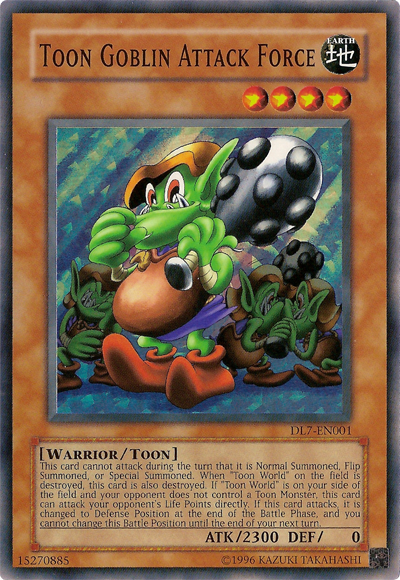 Toon Goblin Attack Force [DL7-EN001] Super Rare | Amazing Games TCG