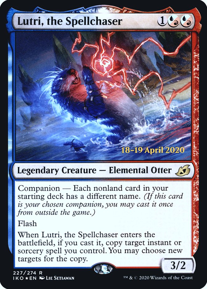 Lutri, the Spellchaser  [Ikoria: Lair of Behemoths Prerelease Promos] | Amazing Games TCG