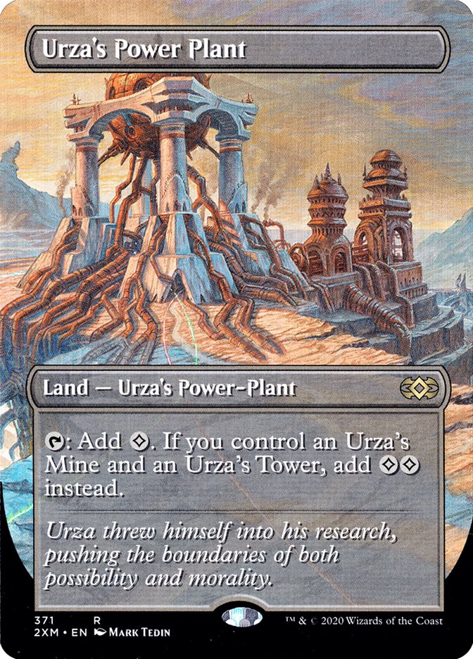 Urza's Power Plant (Borderless) [Double Masters] | Amazing Games TCG