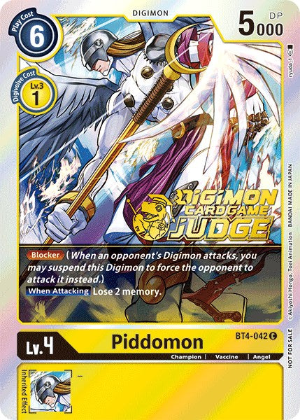 Piddomon [BT4-042] (Judge Pack 1) [Great Legend Promos] | Amazing Games TCG