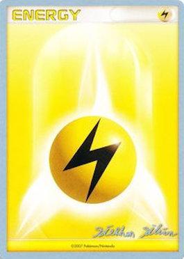 Lightning Energy (Luxdrill - Stephen Silvestro) [World Championships 2009] | Amazing Games TCG