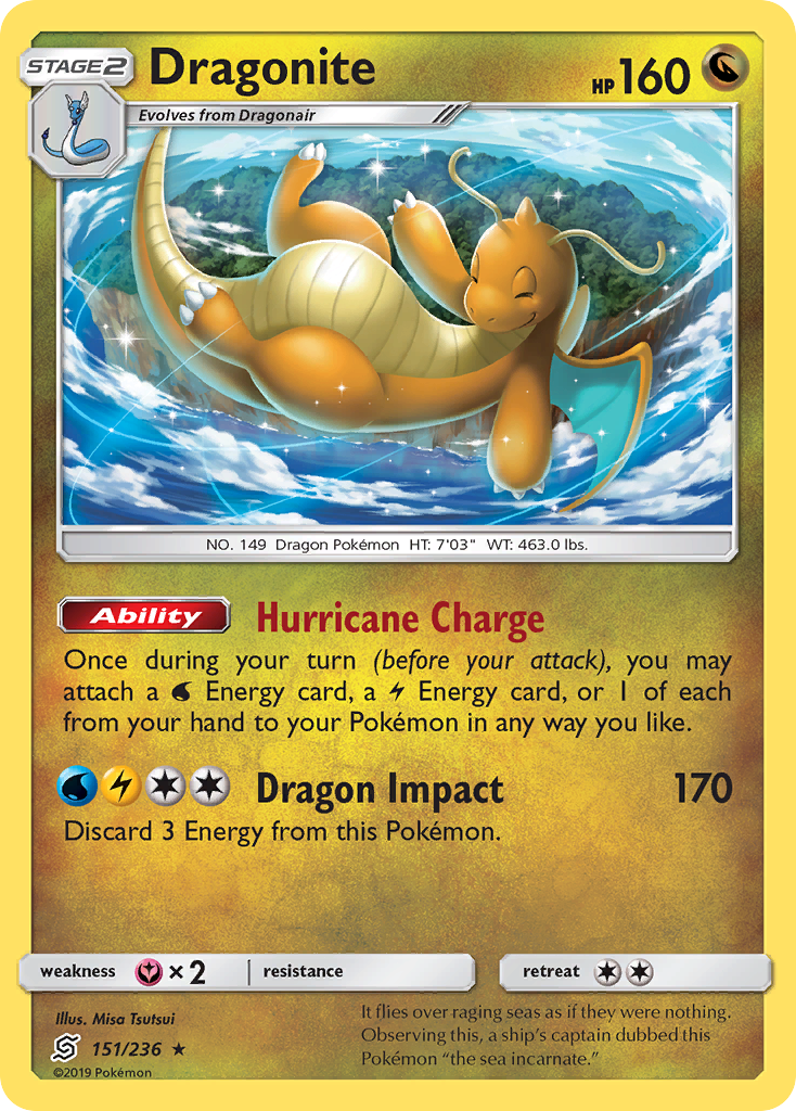 Dragonite (151/236) [Sun & Moon: Unified Minds] | Amazing Games TCG