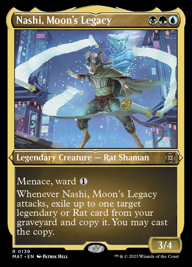 Nashi, Moon's Legacy (Foil Etched) [March of the Machine: The Aftermath] | Amazing Games TCG