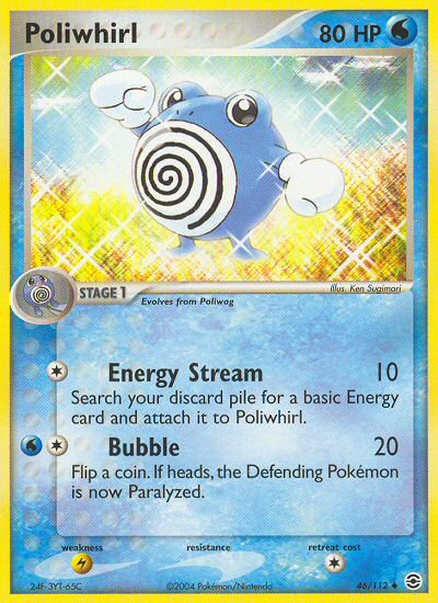 Poliwhirl (46/112) [EX: FireRed & LeafGreen] | Amazing Games TCG