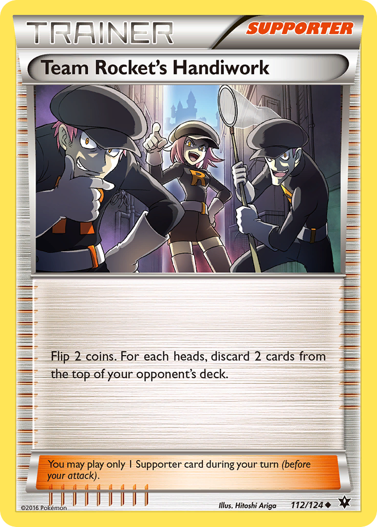 Team Rocket's Handiwork (112/124) [XY: Fates Collide] | Amazing Games TCG