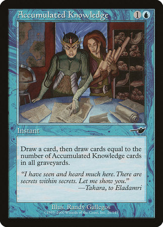 Accumulated Knowledge [Nemesis] | Amazing Games TCG