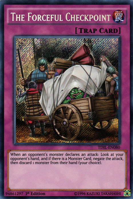 The Forceful Checkpoint [TDIL-EN080] Secret Rare | Amazing Games TCG