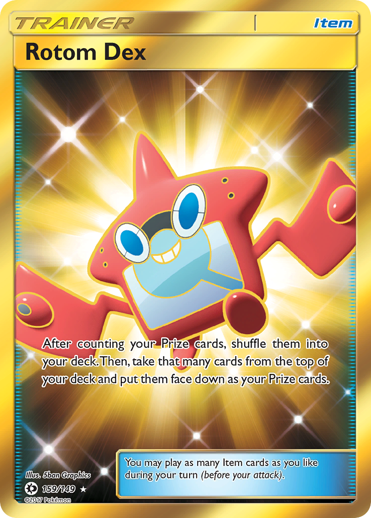 Rotom Dex (159/149) [Sun & Moon: Base Set] | Amazing Games TCG