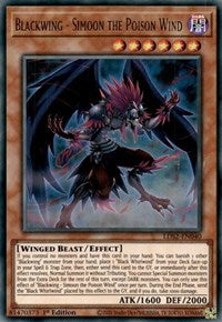 Blackwing - Simoon the Poison Wind [LDS2-EN040] Ultra Rare | Amazing Games TCG