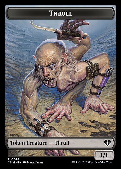 Servo // Thrull Double-Sided Token [Commander Masters Tokens] | Amazing Games TCG