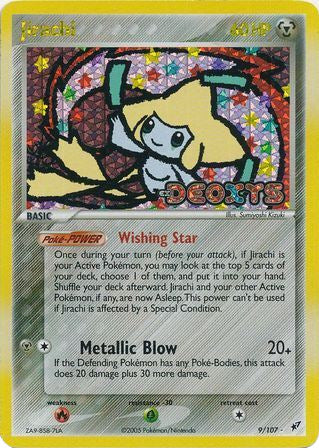 Jirachi (9/107) (Stamped) [EX: Deoxys] | Amazing Games TCG